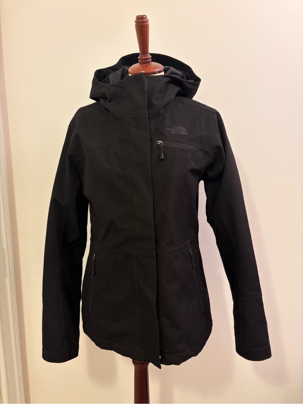 The North Face Black Women's 3-in-1 Hooded Ski/Snow Jacket